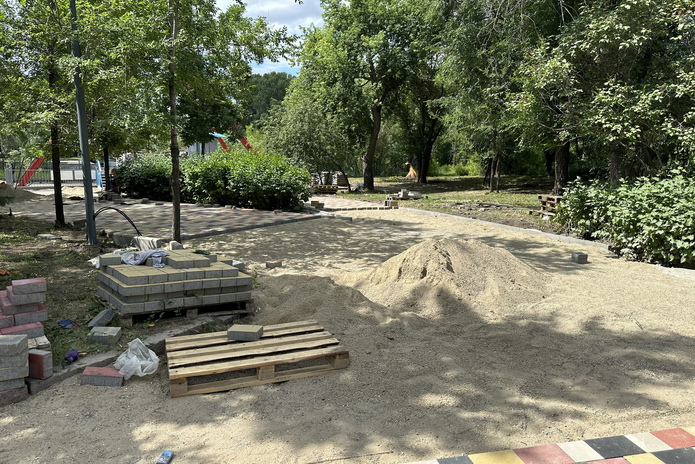 В парке 